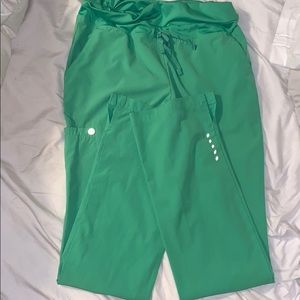 LIME GREEN scrub pants XST